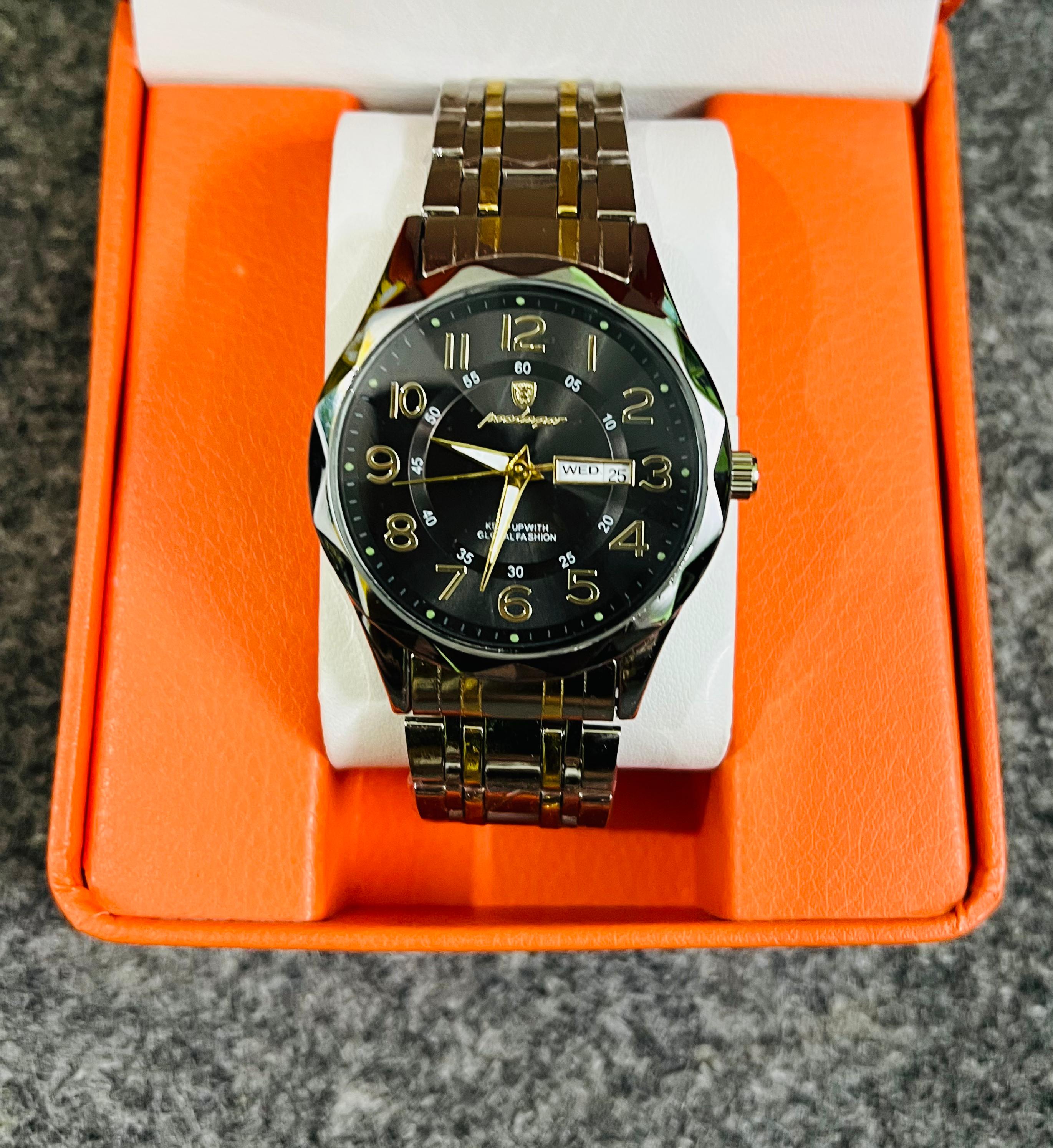 POEDAGAR MODEL 615 WATCH Black color