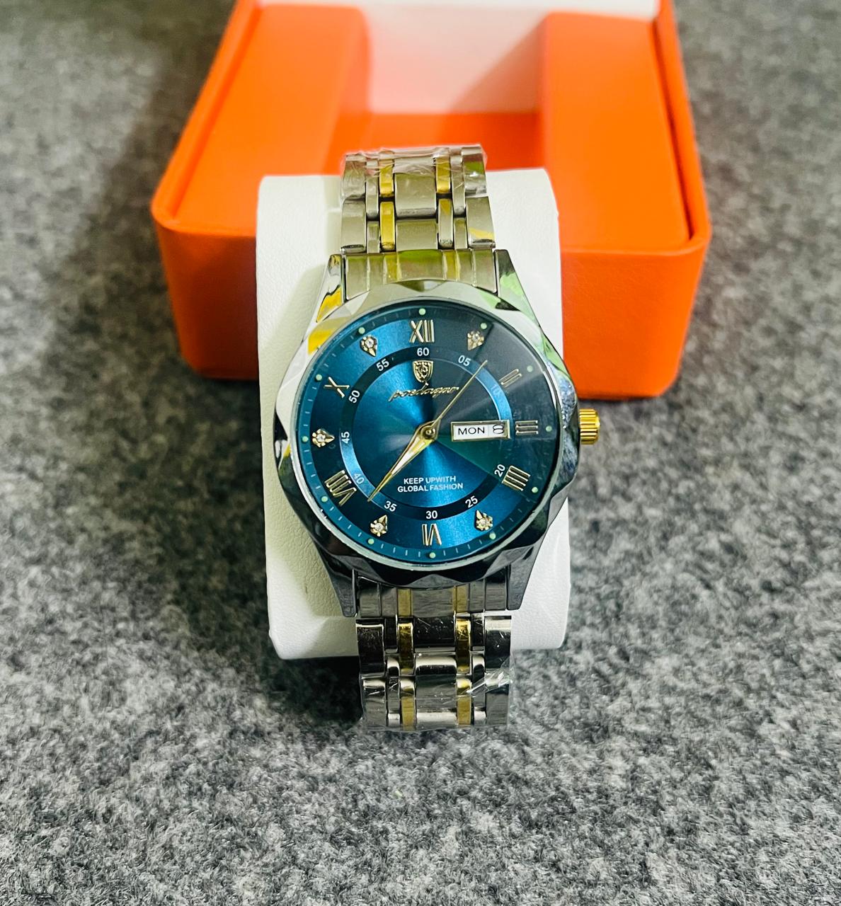 POEDAGAR MODEL 104 WATCH BLUE Color